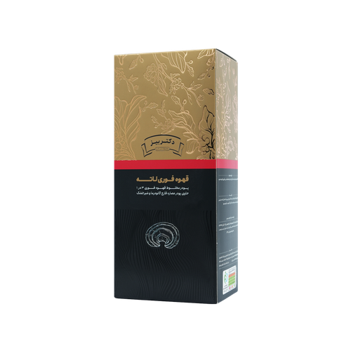 کافه لاته با قارچ گانودرما ۲۰ عددی