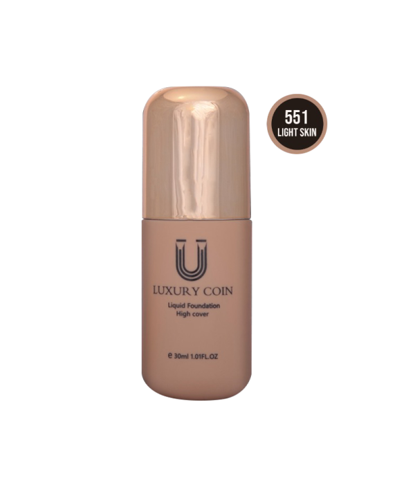 ست کرم پودر لاکچری کوین به همراه پد ۵۵۱